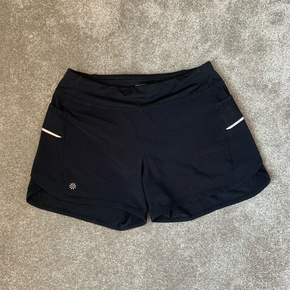 Athleta girl black shorts